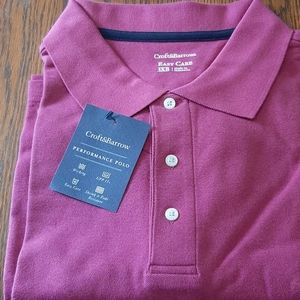 NWT Men's Croft&Barrow SS Polo shirt